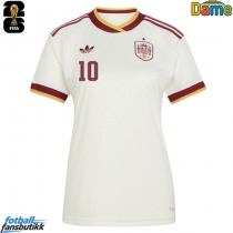 Spania Dani Olmo #10 Bortedrakt Dame VM 2026 Kortermet